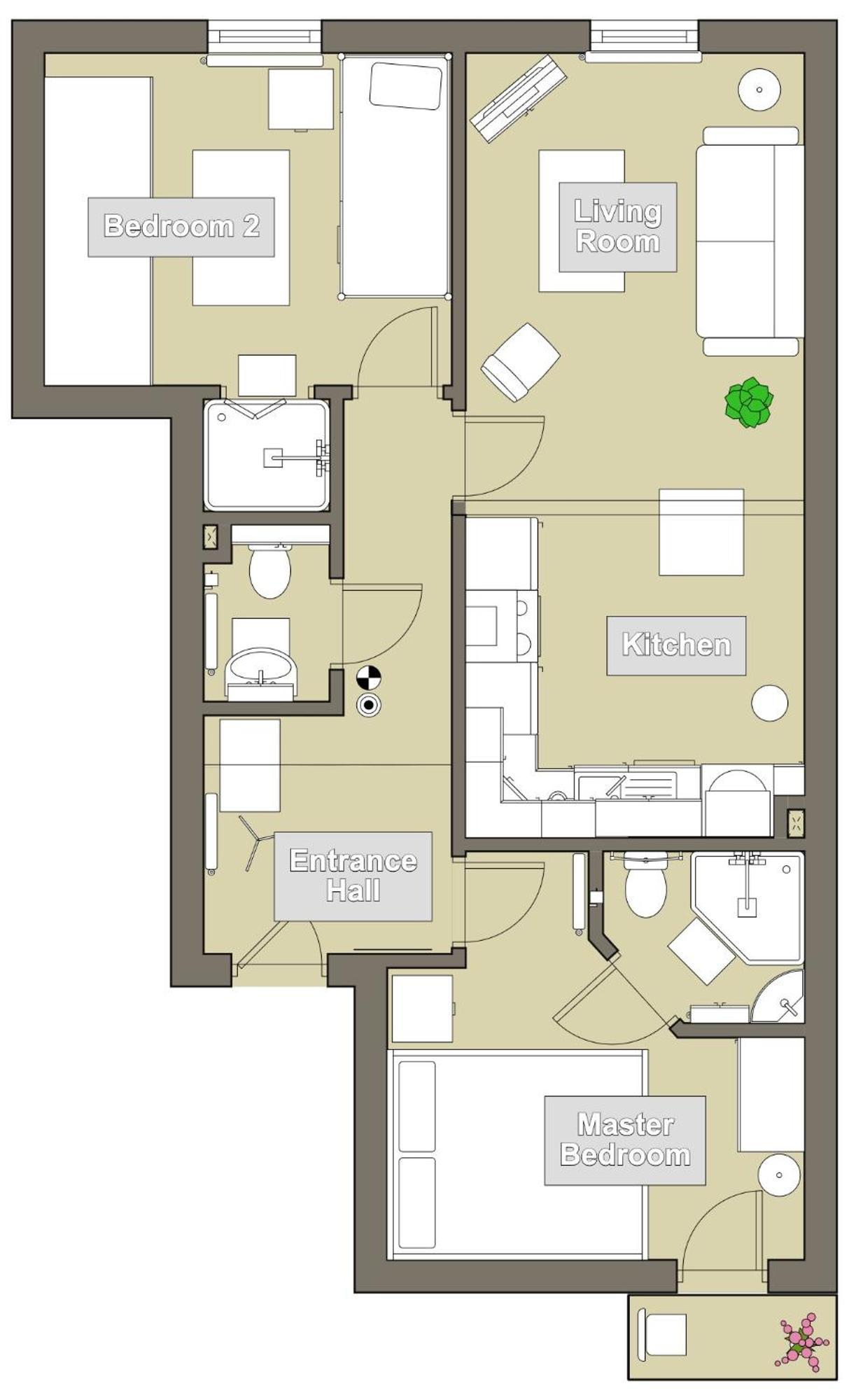 Scandinavian City Centre Apartment Worcester Exteriör bild